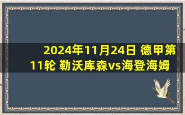 2024年11月24日 德甲第11轮 勒沃库森vs海登海姆 全场录像